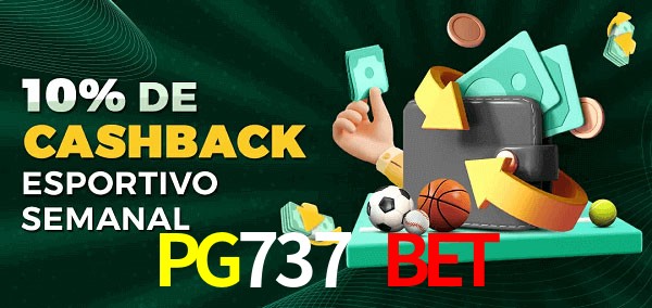10% de bônus de cashback na PG737 BET